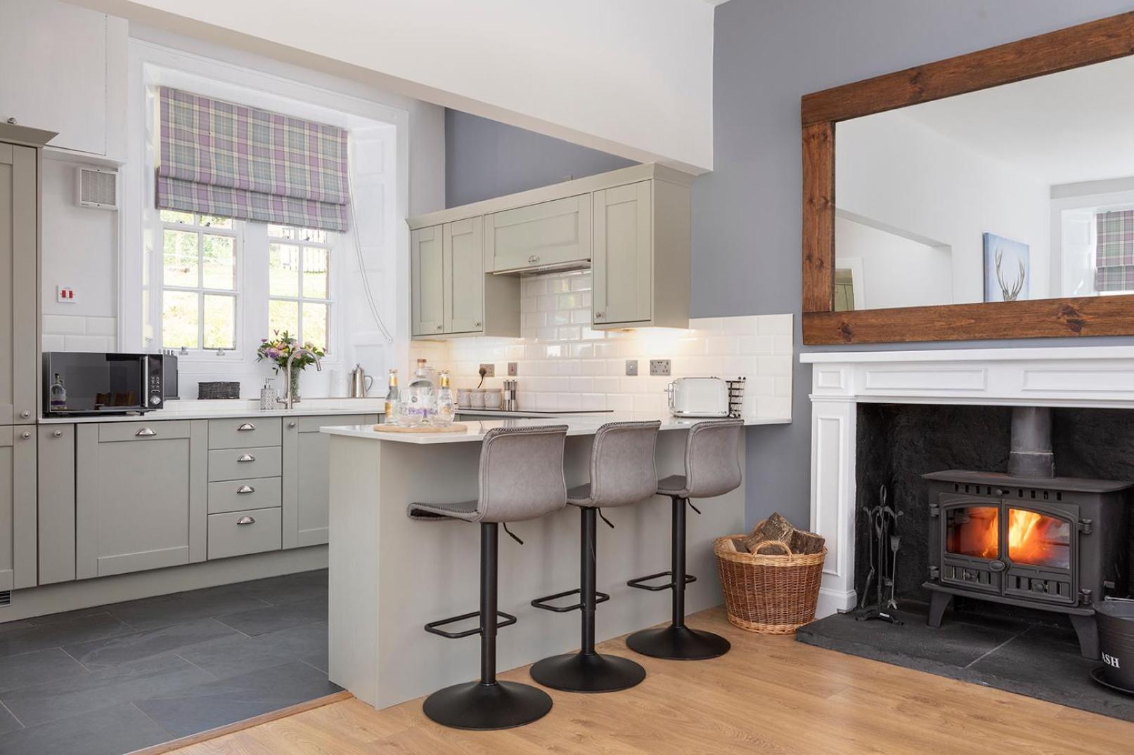 Laundry Cottage: Drumlanrig Castle ธอร์นฮิลล์ ภายนอก รูปภาพ